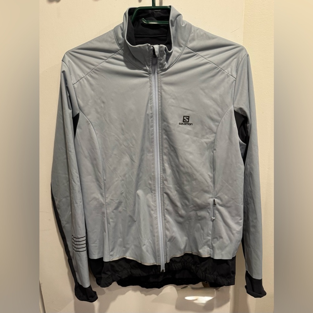 Salomon Lightning Lightshell Jacket windproof breathable running street light XL